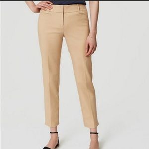 LOFT khaki Marissa pants